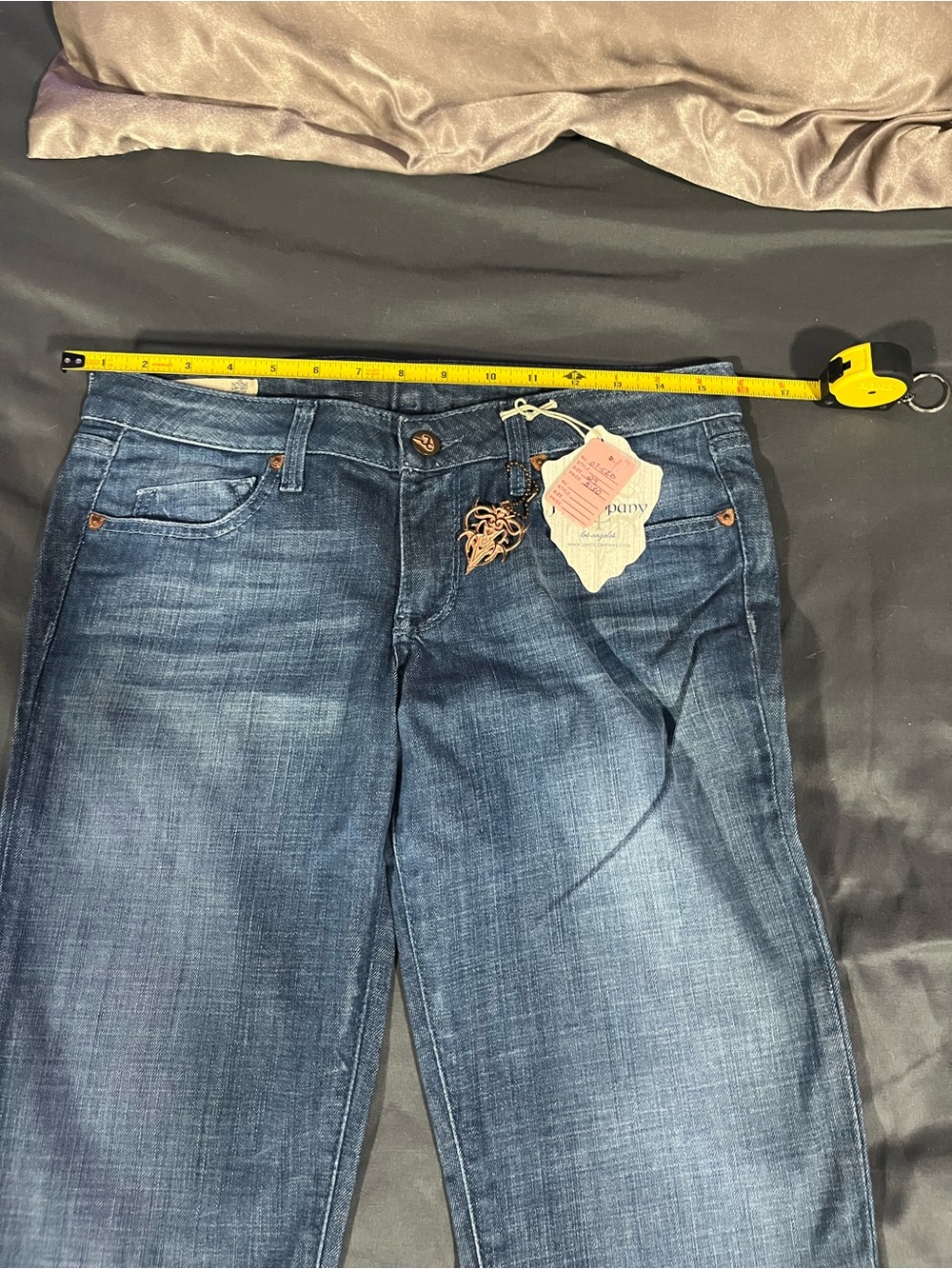 J & Company - Y2K Beverly Regular Rise Boot Cut Embellished Pockets Size 29 (8) - Picture 3 of 12